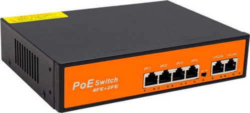 POE4+2 72W 10/100 MBPS Poe Ethernet Switch