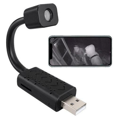 HL-37822 Kablosuz Mini Wi-Fi Akıllı Güvenlik Kamerası Taşınabilir USB Girişli