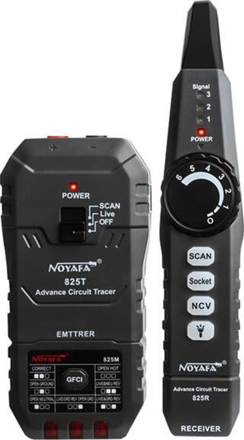 NF-825TMR AC 90-250V Profesyonel Elektrik Devre Takip Kablo Bulucu