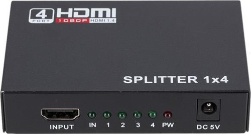 PM-12081 1080P 4KX2K 4 Port HDMI Splitter Dağıtıcı 1.4V