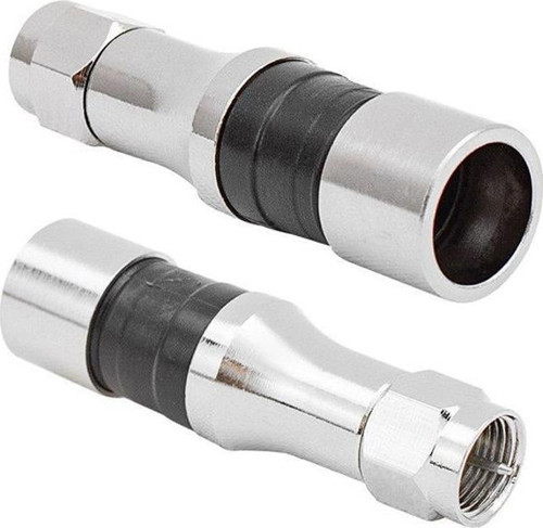 Erkek Sıkmalı RG11 F Konnektör Compressıon CTF111 Boğazlı İğneli