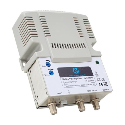 NC-KT340 47-862 Mhz 34 dB Kablo TV Amplifier Hat Yükseltici