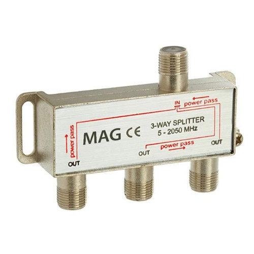 MG-1504 5-2500 MHz 1 Giriş 3 Çıkış Anten-Sinyal Dağıtıcı 1/3 Splitter