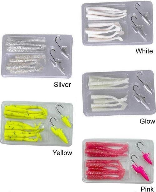Lrf Micro Sandeel  LRF Silikon Kit 12 Adet(1+1.5+5) Renk Yellow