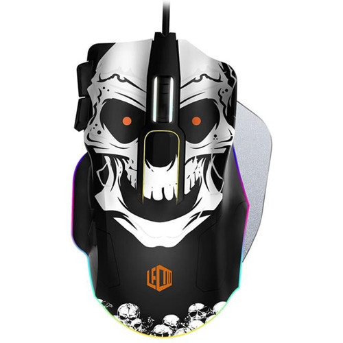 o MG1102 8200 DPI 10 Makro Tuşlu Kablolu RGB Ledli Gaming Mouse + Mousepad