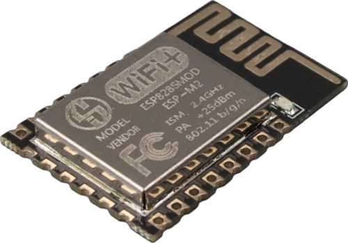 ESP8285-M2 WiFi Modülü 2.4GHz Kablosuz Alıcı Verici Dahili PCB Antenli Haberleşme Kartı