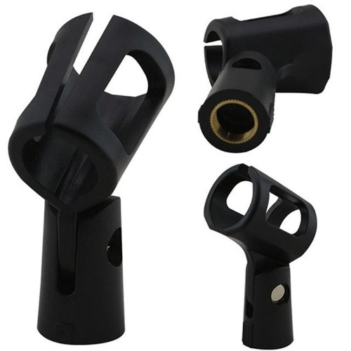 MV-002 Evrensel Tip Açısı Ayarlanabilir El Mikrofon Tutucu Klips (Sehpa Tutacağı)