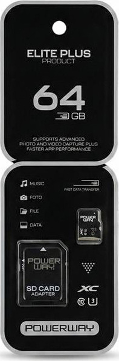 Elite Plus 64 GB Micro SD Hafıza Kartı