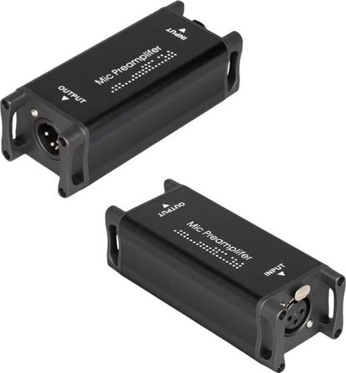 MV-27122 Mikrofon Ses Güçlendirici - Booster (+ 48V ile Çalışır)