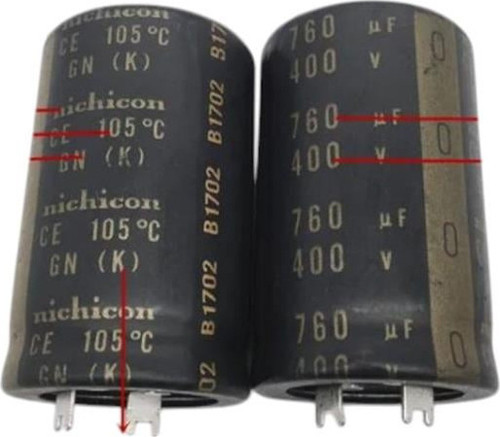 760 MF 400 Volt Blok Kondansatör