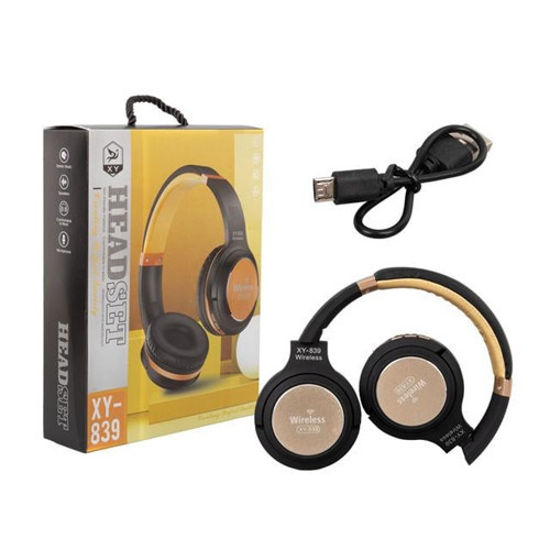 XY-839 Kablosuz Bluetooth Kulaküstü Tasarım Kulaklık