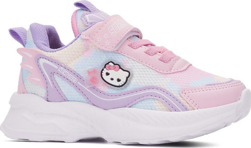 Günlük Kız Çocuk Sneaker Lastik Bağcıklı Hologram Cırtlı Hafif Hello Kitty Ayakkabı 2014