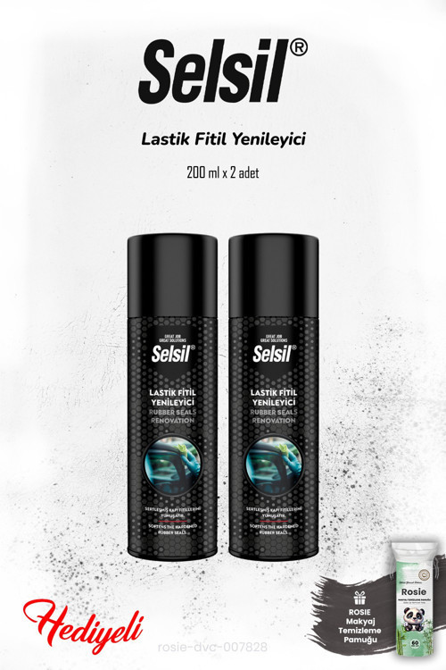 2 adet Lastik Fitil Yenileyici 200 ml ve ROSIE