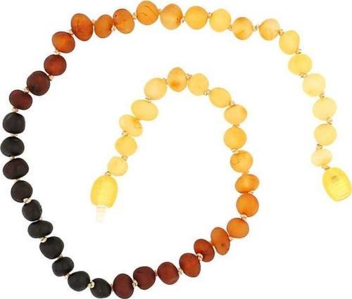 Bebek Damla Kehribar Diş Kolye