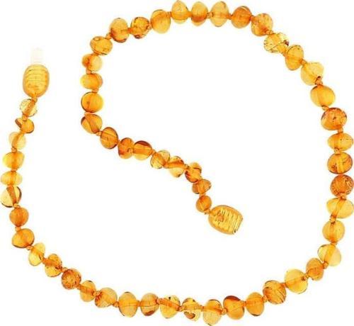 Bebek Damla Kehribar Diş Kolye