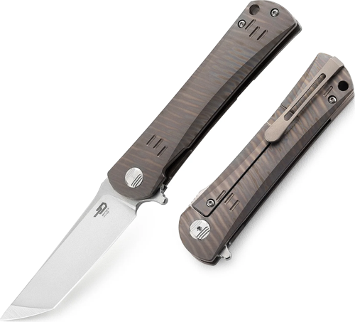 BESTECH Kendo | Titanyum Sap | S35VN Çelik Çakı | BT1903F