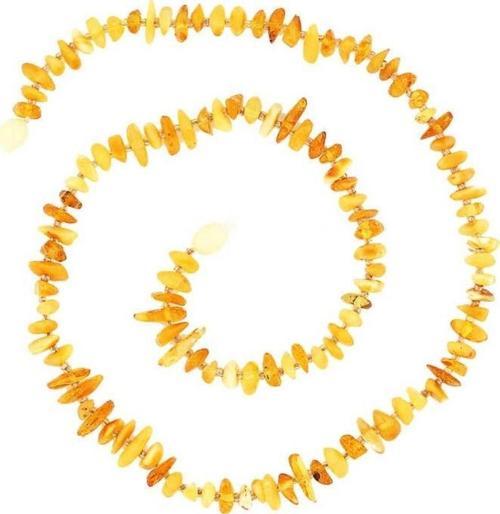 Yetişkin Damla Kehribar Kolye