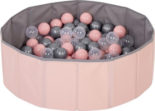 Katlanır Pembe Oyun Alanı Ve Top Havuzu – 100 Top