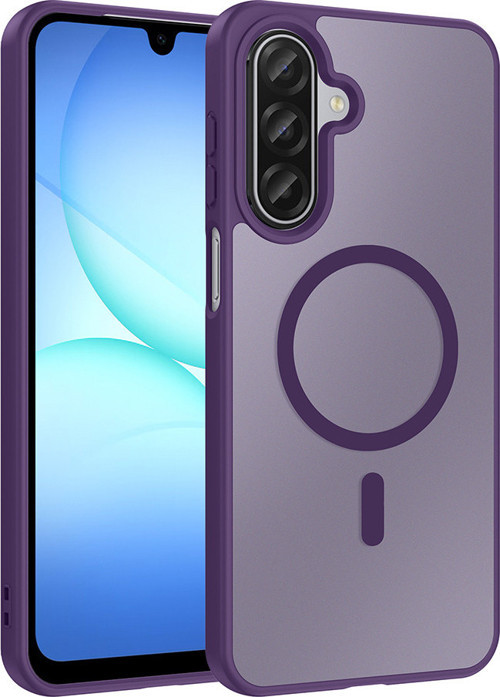 Galaxy A27 Kılıf Magsafe Şarj Özellikli Mat Tasarım Lüx Babet Kapak