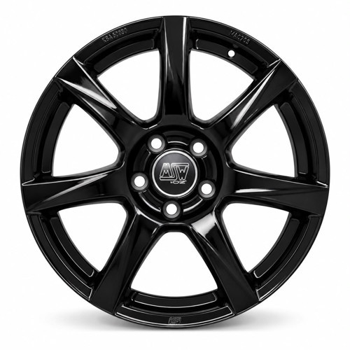 77 5X112 8X18 ET 40 CB 66,6 GLOSS BLACK (4 ADET)