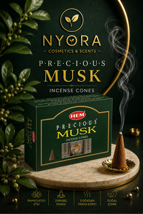 Musk Misk 10 Adet Konik Tütsü
