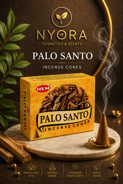 Palo Santo Ağacı 10 Adet Konik Tütsü