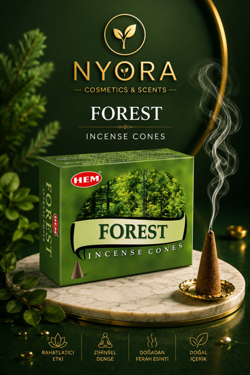 Forest Orman Kokulu 10 Adet Konik Tütsü
