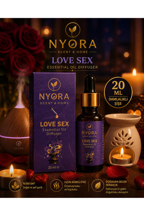 Love & Sex 20 Ml Damlalıklı Difizör Ve Buhurdanlık Esansiyel Yağ