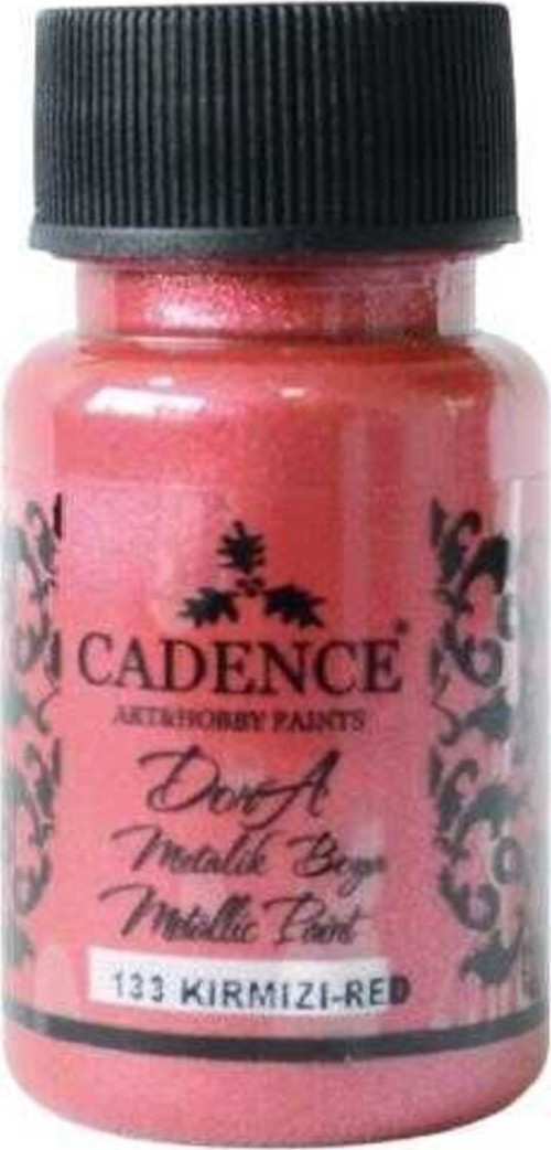 Dora Metalik Boya 50 Ml. 133 Red