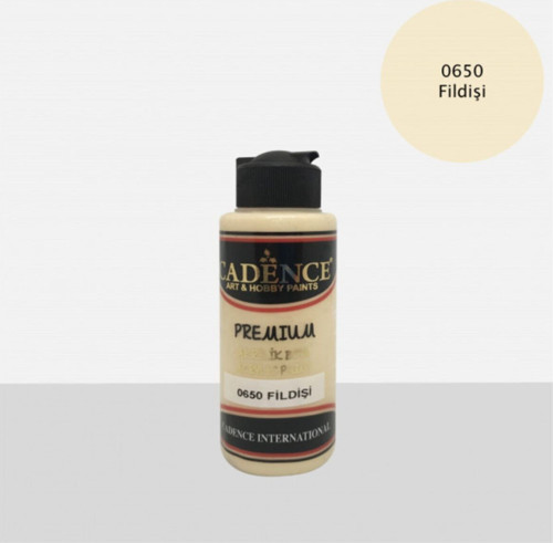Boya Akrilik Boyası Premium 0650 Fildişi