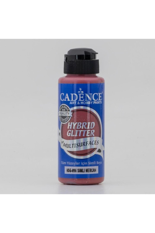 Hybrid Multisurface Simli Akrilik Boya 120Ml - Hsg-096 Mercan