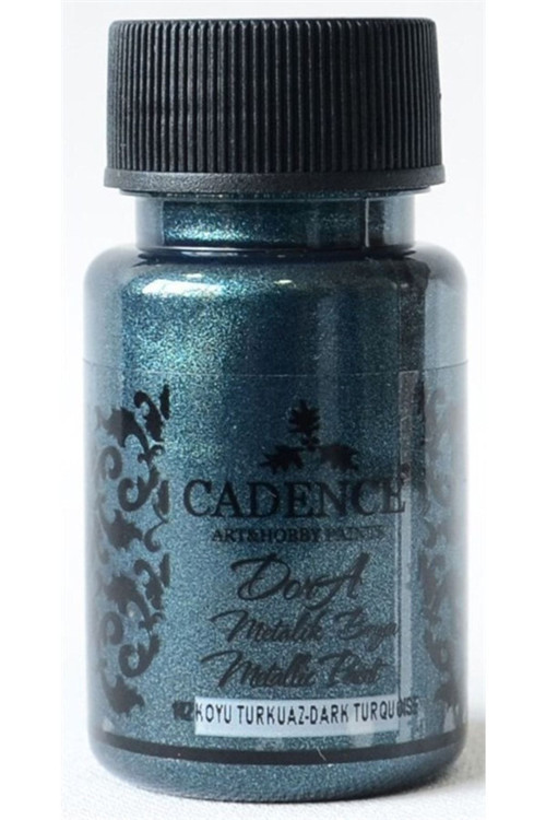 142 Koyu Turkuaz Dora Metalik Boya 50Ml(Cc)