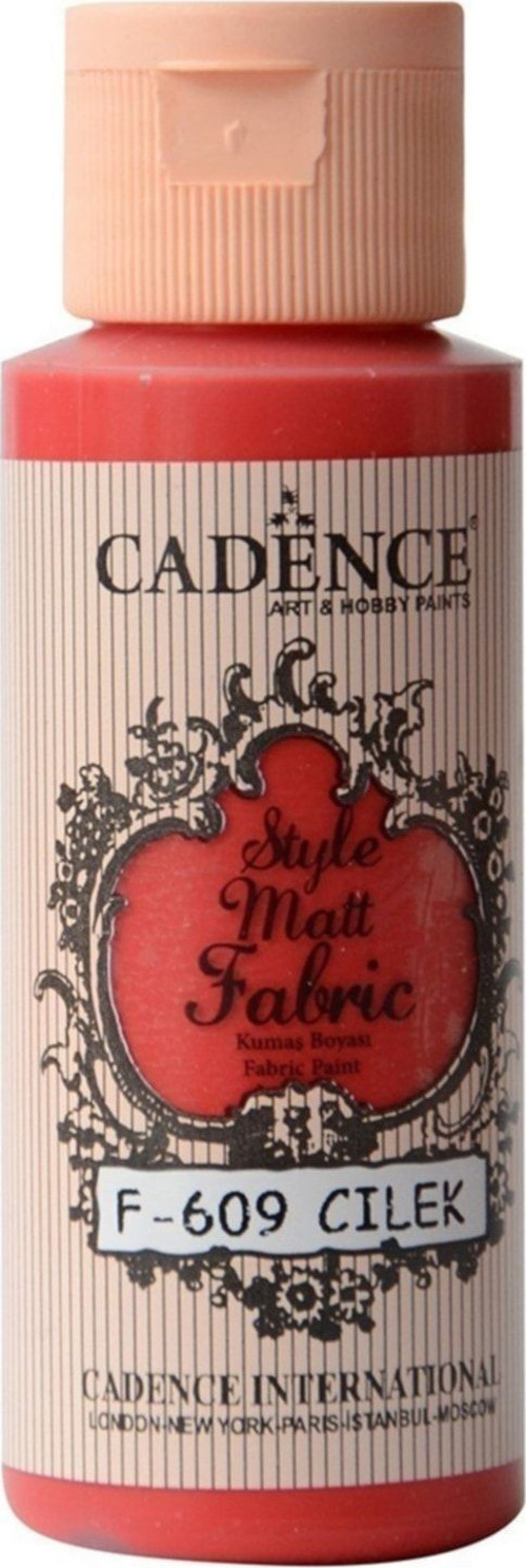 609 Çilek Kumaş Boyası 59Ml(Cc)