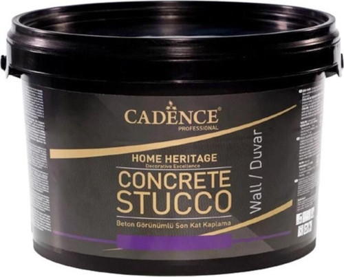 Beton Dekoratif Kaplama ( Concrete Stucco ) Gri İnce 3Kg