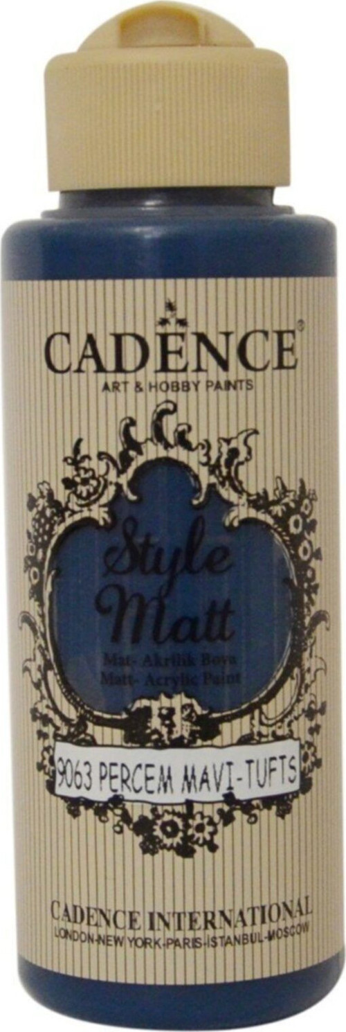 Perçem Mavi Mat Akrilik Boya S9063 120Ml