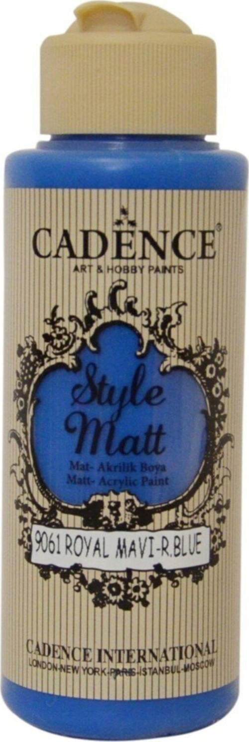 Royal Mavi Mat Akrilik Boya 120Ml S9061