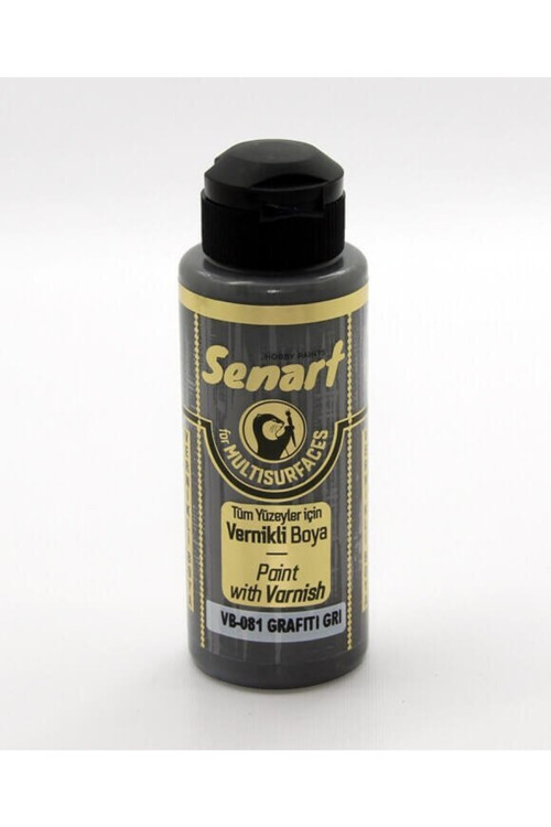 Grafiti Gri Senart Vernikli Boya 120 Ml Vb081