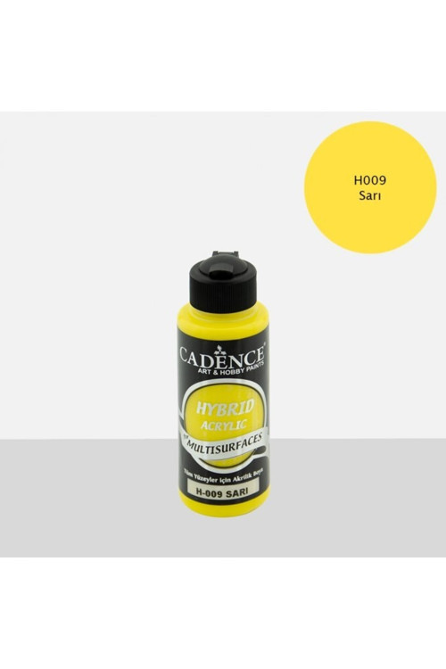 Sarı Multisurface Akrilik Boya H009 - 120 Ml