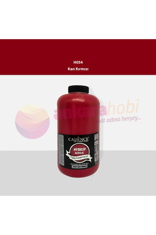 H-054 Kan Kırmızı 2 Litre Multısurface Hybrıd Akr.