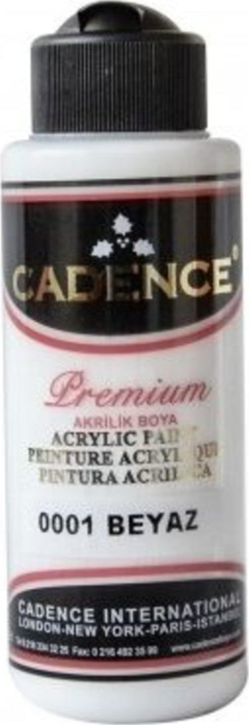 Premium Akrilik Boya 120Ml 0001 Beyaz