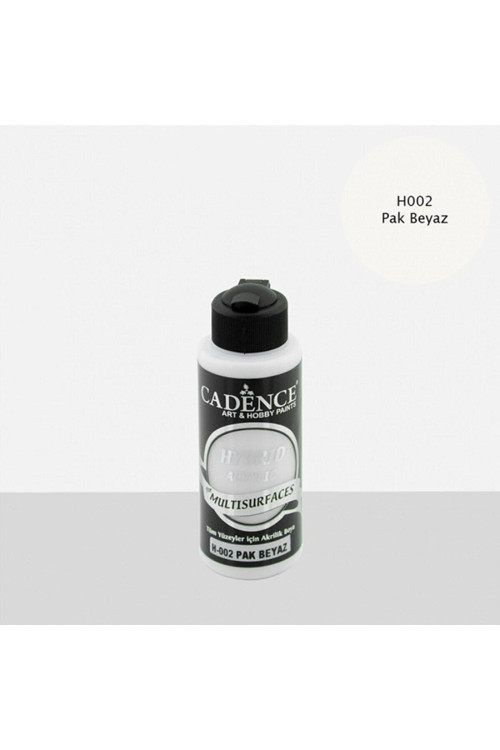 Hibrit Multisurface Akrilik Boya 120 Ml H002 Pak Beyaz