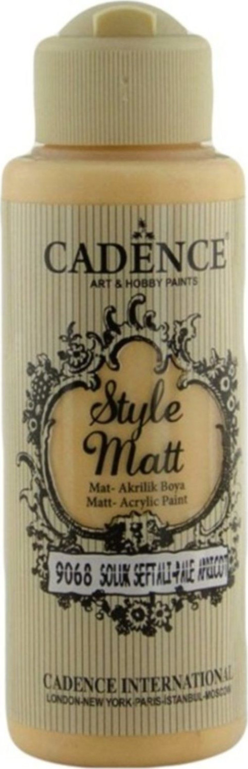 Style Matt Akrilik Boya Soluk Şeftali 120 Ml.