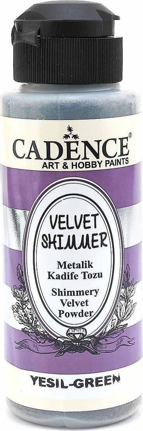Kadife Tozu Metalik Yeşil