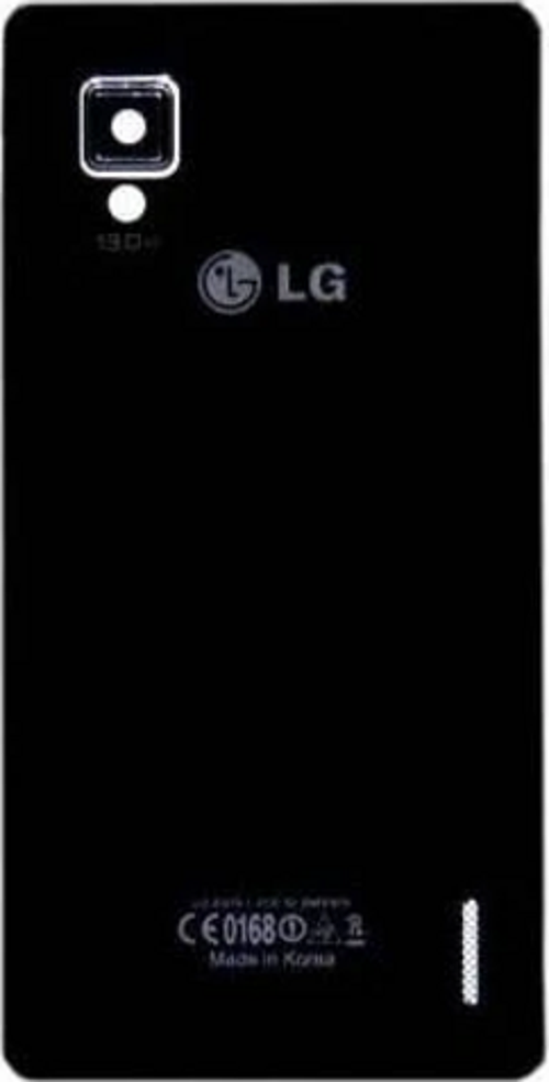 LG Optimus G E975 Arka Cam Kapak Pil Kapağı Siyah