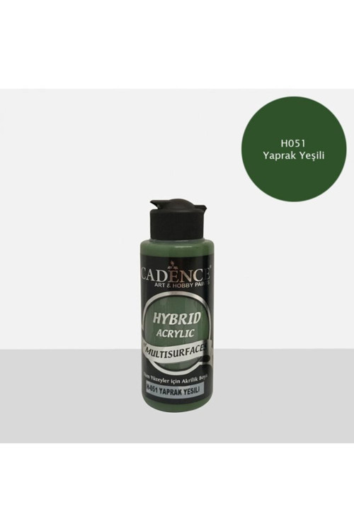 Hibrit Multisurface Akrilik Boya 120 Ml H051 Yaprak Yeşili
