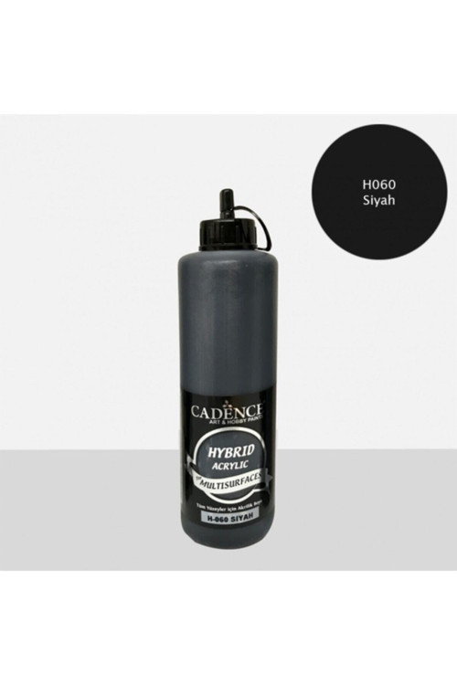 Hybrıd Akrilk Multısurfaces H-060 Siyah 500Ml