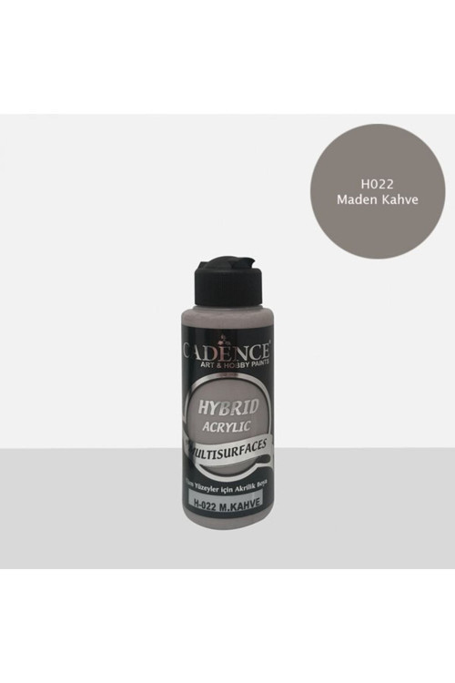 Hibrit Multisurface Akrilik Boya 120 Ml H022 M.Kahve