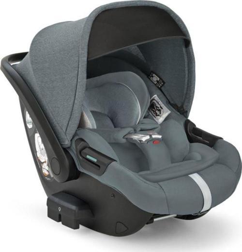 Darwin Infant Recline i-Size Gr 0+ Yatırılabilen Bebek Ana Kucağı ve Oto Koltuğu 40-75 cm - Union Grey