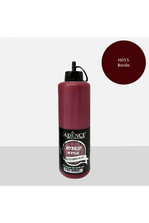 Cadence Boya Hybrid Multisurface Akrilik Boya 500 Ml H-055 Bordo