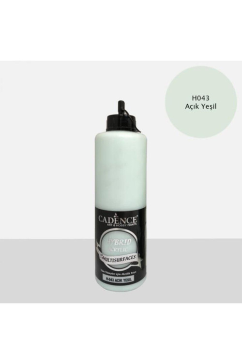 Cadence Boya Multisurface Hybrid Hibrit Akrilik Boya 500 Ml. H-043 Açık Yeşil